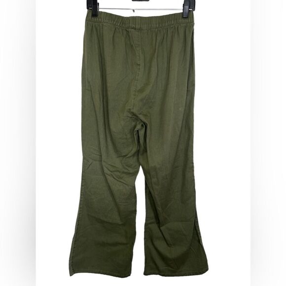 American Eagle Olive Green Wide Leg Gorpcore Pants Size Medium - Picture 3 of 11